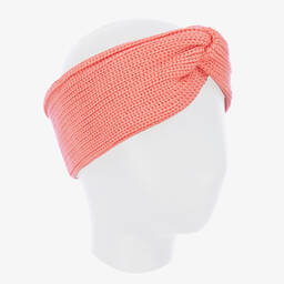 Wedoble-Girls Pink Cotton Knit Headband | Childrensalon Outlet