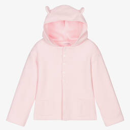 Wedoble-Girls Pink Hooded Cardigan | Childrensalon Outlet