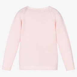 Wedoble-Girls Pink Wool Cardigan | Childrensalon Outlet