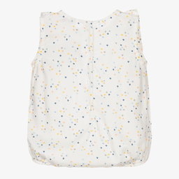 Wedoble-Ivory Cotton Baby Shortie | Childrensalon Outlet