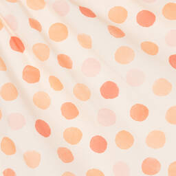 Wedoble-Ivory & Pink Cotton Dress | Childrensalon Outlet