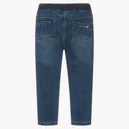 Week-end à la mer-Boys Blue Jogger-Style Jeans | Childrensalon Outlet