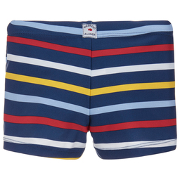 Week-end à la mer-شورت سباحة أطفال ولادي لون أزرق مقلم | Childrensalon Outlet