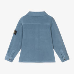Week-end à la mer-قميص كوردروي لون أزرق للأولاد | Childrensalon Outlet