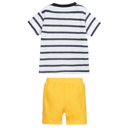 Week-end à la mer-Boys Cotton Shorts Set | Childrensalon Outlet
