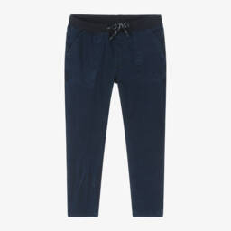 Week-end à la mer-Boys Indigo Stretch Denim Trousers | Childrensalon Outlet