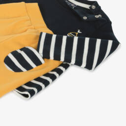 Week-end à la mer-Boys Nautical Stripe Leggings Set | Childrensalon Outlet