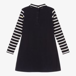 Week-end à la mer-فستان قطن لون كحلي | Childrensalon Outlet