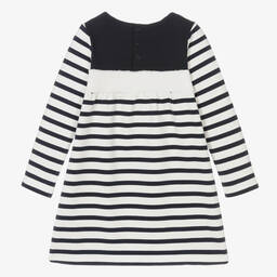 Week-end à la mer-Girls Breton Stripe Dress | Childrensalon Outlet