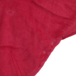 Week-end à la mer-Girls Pink Fleecy Cape | Childrensalon Outlet