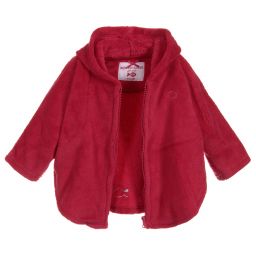 Week-end à la mer-Girls Pink Fleecy Cape | Childrensalon Outlet