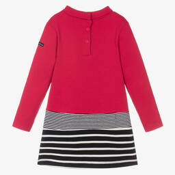 Week-end à la mer-Girls Pink Jersey Dress | Childrensalon Outlet