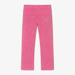 Week-end à la mer-Girls Rosy Corduroy Trousers | Childrensalon Outlet
