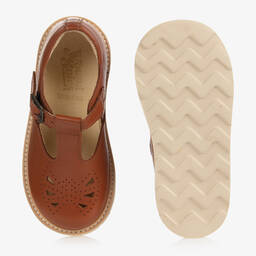 Young Soles-Коричневые кожаные туфли для девочек | Childrensalon Outlet