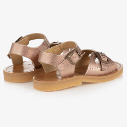 Young Soles-Золотистые сандалии из искусственной кожи | Childrensalon Outlet