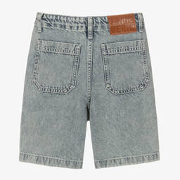 Zadig&Voltaire-Blue Faded Denim Shorts | Childrensalon Outlet