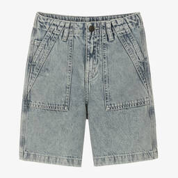 Zadig&Voltaire-Blue Faded Denim Shorts | Childrensalon Outlet