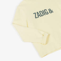 Zadig&Voltaire-Солнечный хлопковый пуловер с логотипом для мальчиков | Childrensalon Outlet