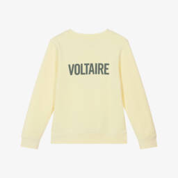 Zadig&Voltaire-Солнечный хлопковый пуловер с логотипом для мальчиков | Childrensalon Outlet