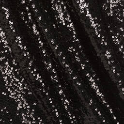 Zadig&Voltaire-Girls Black Sequin Dress | Childrensalon Outlet