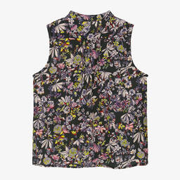 Zadig&Voltaire-Girls Floral Print Viscose Blouse | Childrensalon Outlet