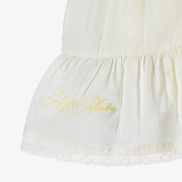 Zadig&Voltaire-Girls Ivory Cotton Ruffle Skirt | Childrensalon Outlet