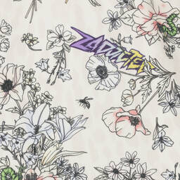 Zadig&Voltaire-Girls Ivory Floral Viscose Dress | Childrensalon Outlet