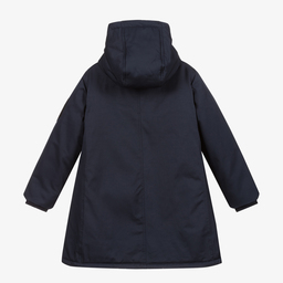 Zadig&Voltaire-Синяя утепленная куртка для девочек | Childrensalon Outlet