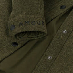 Zadig&Voltaire-Girls Olive Long Jacket | Childrensalon Outlet