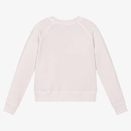 Zadig&Voltaire-Розовый хлопковый свитшот | Childrensalon Outlet