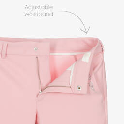 Zadig&Voltaire-Girls Pink Viscose Twill Trousers | Childrensalon Outlet