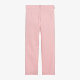 Zadig&Voltaire-Girls Pink Viscose Twill Trousers | Childrensalon Outlet