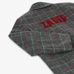 Zadig&Voltaire-Girls Plaid Wool Blend Coat | Childrensalon Outlet