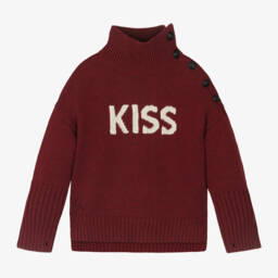 Zadig&Voltaire-Girls Scarlet Wool Blend Jumper | Childrensalon Outlet