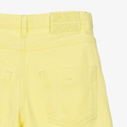 Zadig&Voltaire-Girls Yellow Denim High-Waisted Jeans | Childrensalon Outlet