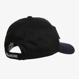 Zadig&Voltaire-Teen Black & Blue Cotton Cap | Childrensalon Outlet