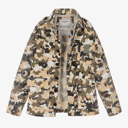 Zadig&Voltaire-Куртка с камуфляжным принтом для мальчиков-подростков | Childrensalon Outlet