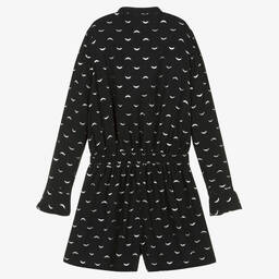 Zadig&Voltaire-Teen Girls Black Viscose Playsuit | Childrensalon Outlet