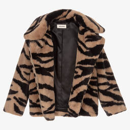 Zadig&Voltaire-Куртка из искусственного меха для девочек-подростков | Childrensalon Outlet