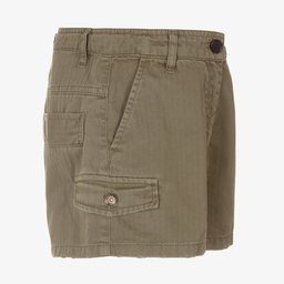 Zadig&Voltaire-Зеленые хлопковые шорты для девочек-подростков | Childrensalon Outlet