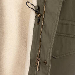 Zadig&Voltaire-Teen Girls Green Parka Coat | Childrensalon Outlet