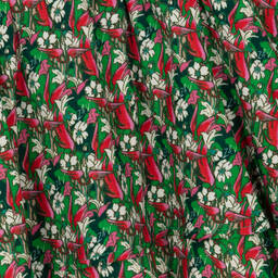 Zadig&Voltaire-Teen Girls Green & Pink Tiered Skirt | Childrensalon Outlet