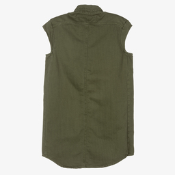 Zadig&Voltaire-Teen Girls Green Shirt Dress | Childrensalon Outlet