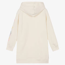 Zadig&Voltaire-Teen Girls Ivory Hoodie Dress | Childrensalon Outlet