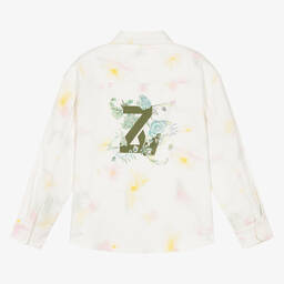 Zadig&Voltaire-جاكيت تينز بناتي قطن دنيم لون أبيض | Childrensalon Outlet