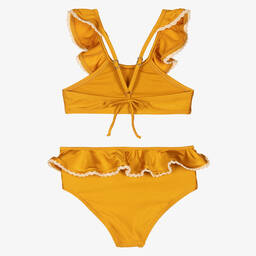 Zimmermann-Золотисто-желтое бикини для девочек | Childrensalon Outlet