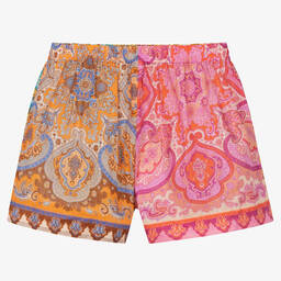 Zimmermann-شورت قطن لون زهري للبنات | Childrensalon Outlet