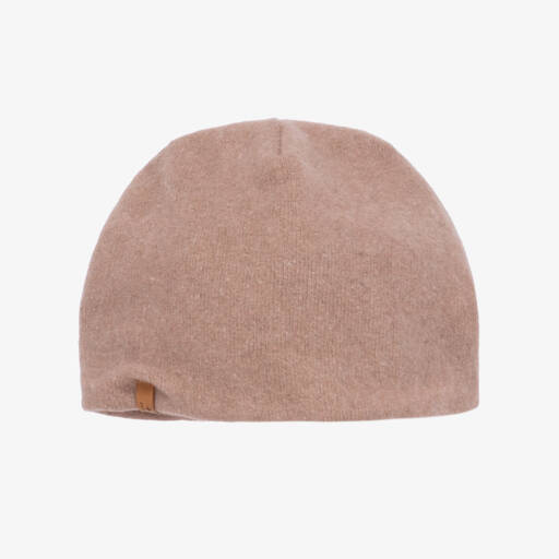 1 + in the family-Girls Blush Cotton Knit Hat | Childrensalon Outlet