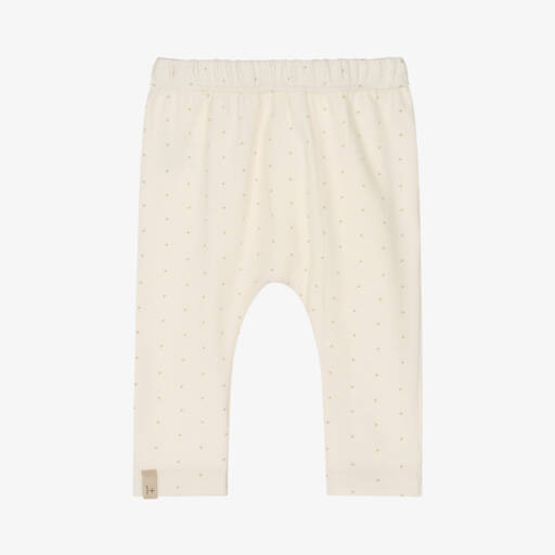 1 + in the family-Girls Ivory Starry Leggings | Childrensalon Outlet