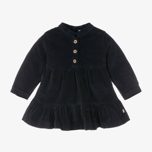 1 + in the family-Navyblaues Cordkleid (M) | Childrensalon Outlet